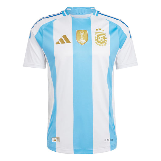 Argentina Home Soccer Jersey Copa America 2024 Oficial Heat RDY Slim