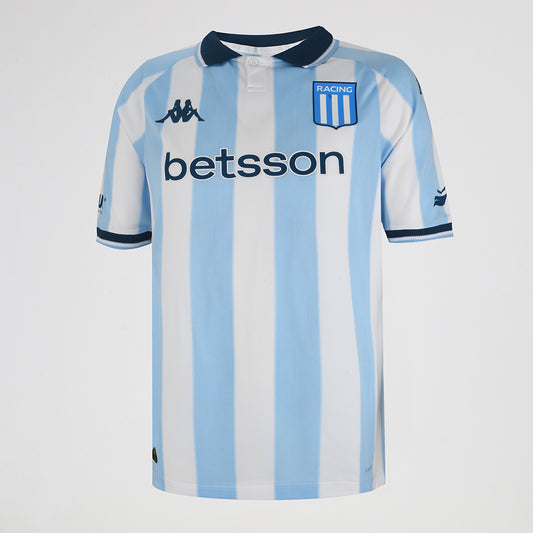 Racing Club 2025 Home Soccer Jersey Kappa Official